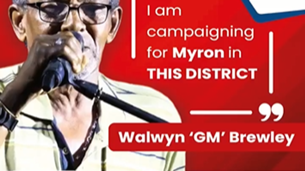 Walwyn Brewley Endorses Myron Walwyn | NDP District 6 Candidate